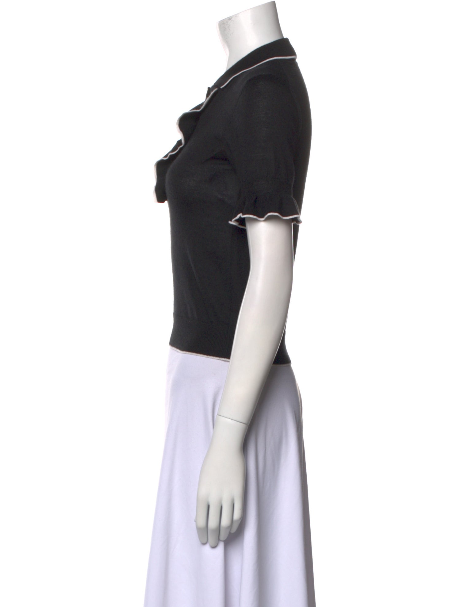 Christian Dior Cashmere Short Sleeve Polo